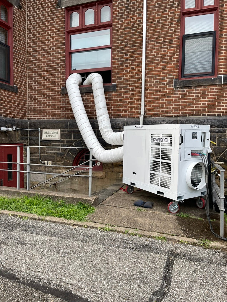 12 Ton Portable Air Conditioner Rental Installation
