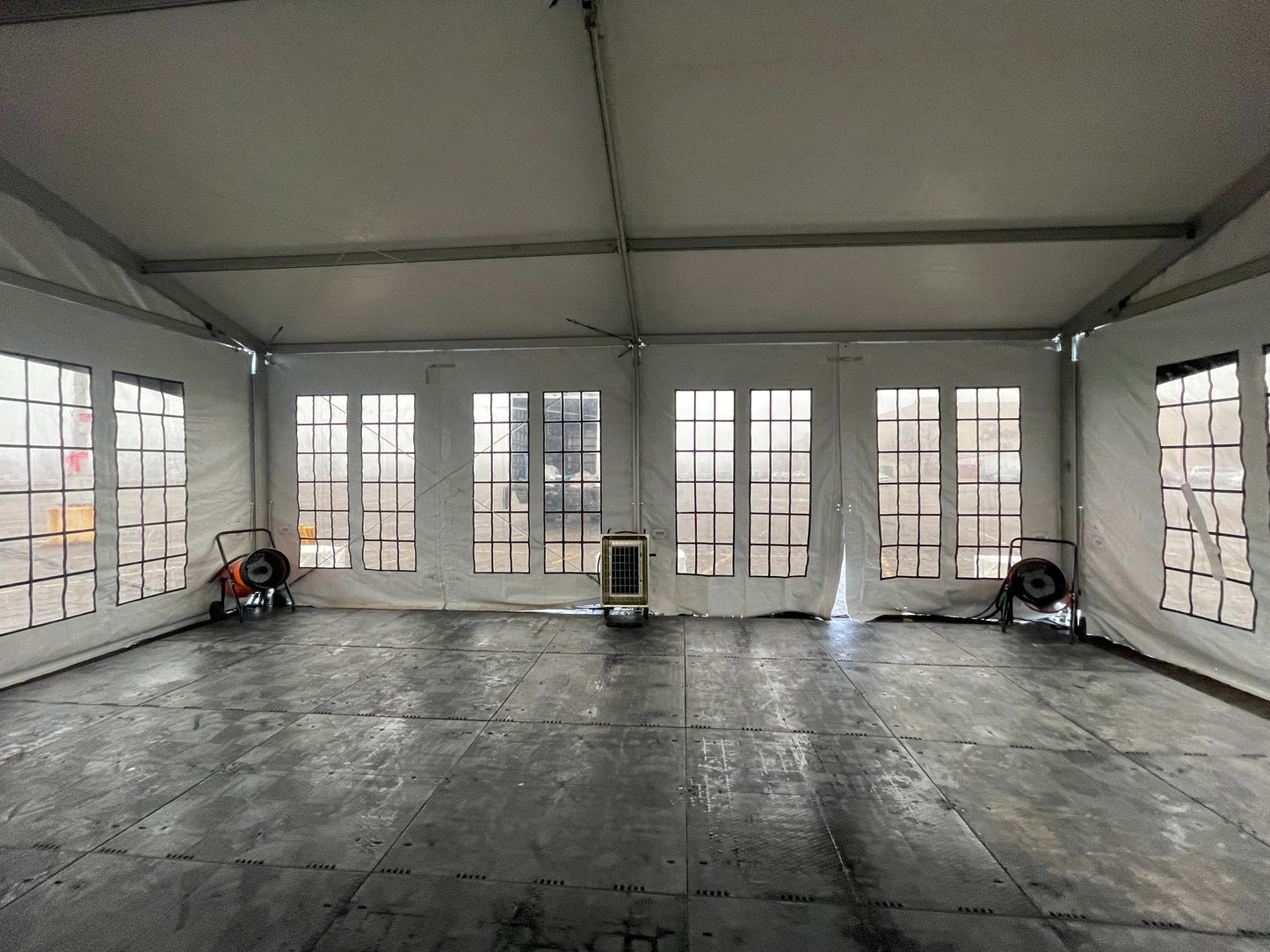 Temporary Tent Heating- Electric Heaters
