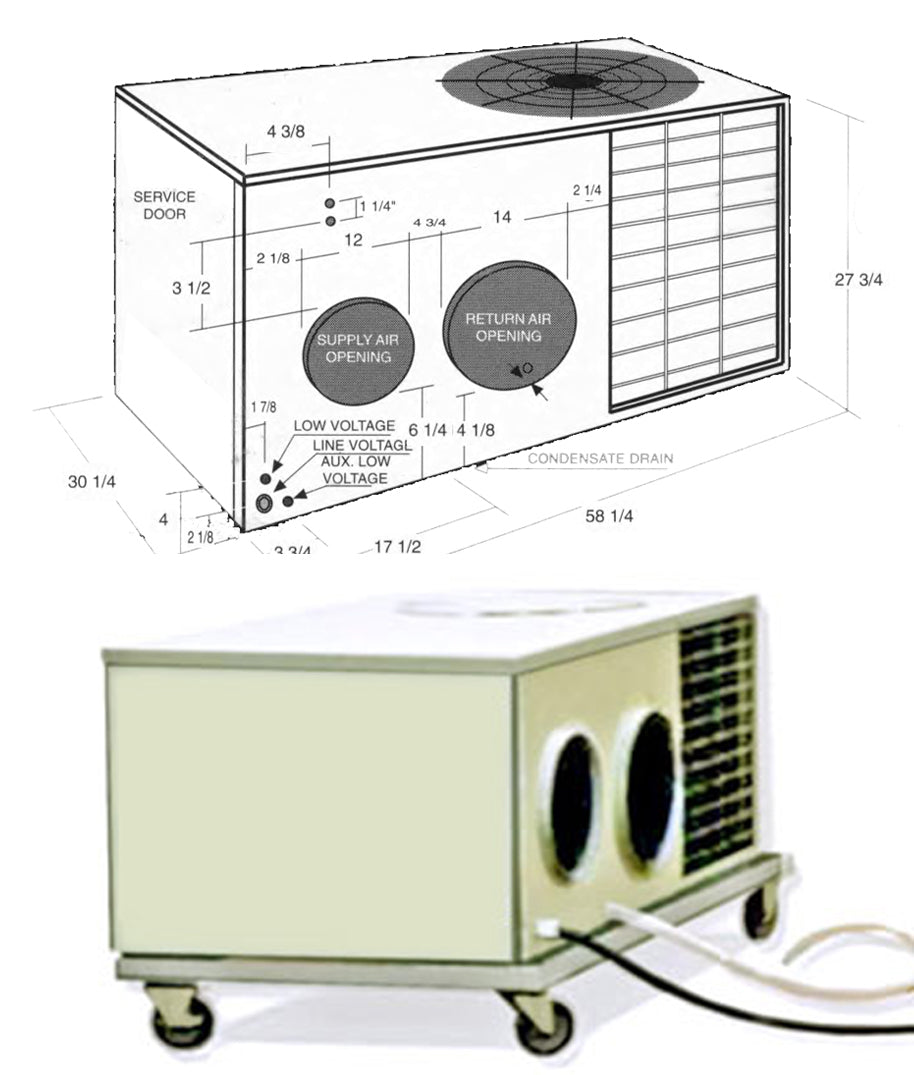 5 Ton Portable Air Conditioner Rental